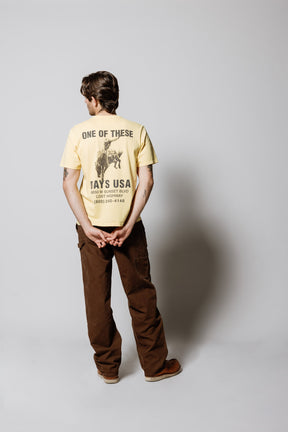 Break On Through T-Shirt in Summer Yellow