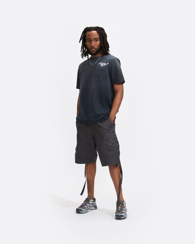 4036 Original Cargo Loose Snoshorts in Charcoal