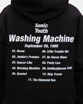 Washing Machine Hoodie in Black