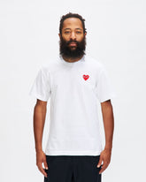Red Heart T-Shirt in White