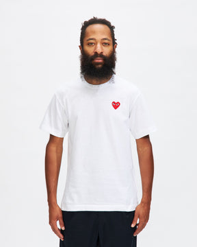Red Heart T-Shirt in White