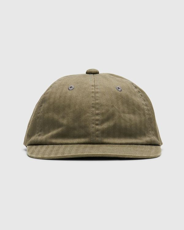 6 Panel Herringbone in Olive