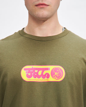 Growth Tee in Military Green