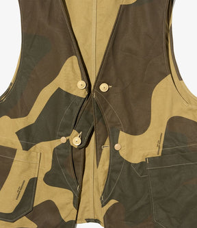 Upland Vest in Brown Mammoth Duck Camo