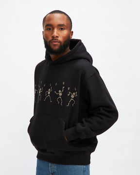Bone Hoodie in Black