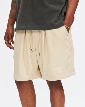 HTG Brand Poly Short in Bone