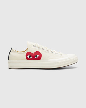 Red Heart Chuck Taylor All Star '70 Low in White