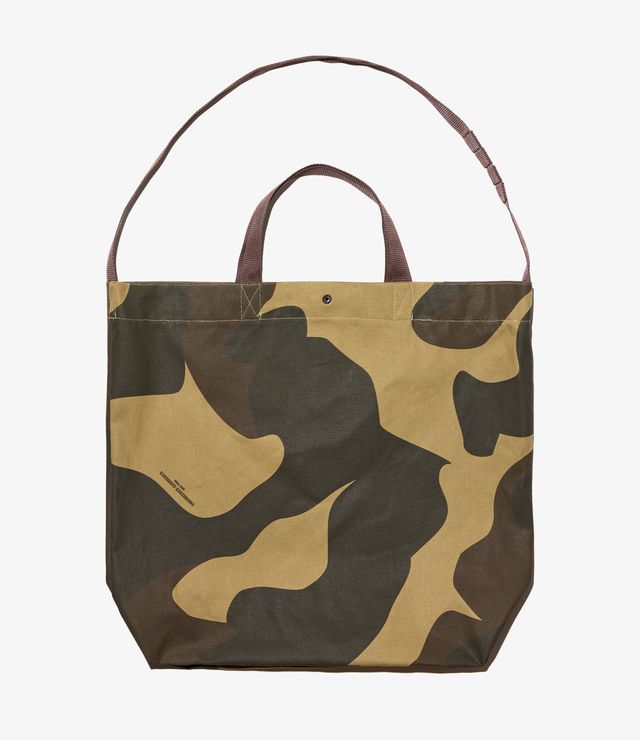 Carry All Tote in Brown Wool Poly Leopard Jq.