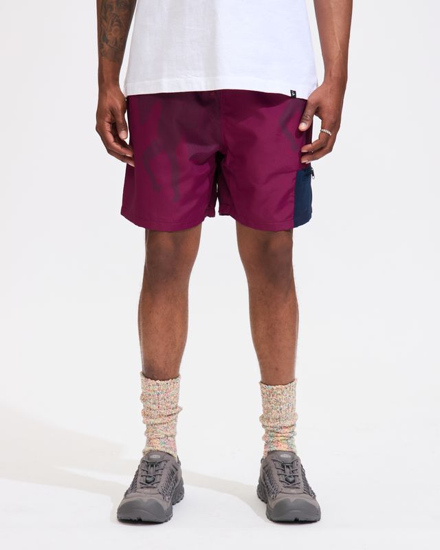 Short Horse Shorts in Tyrian Purple