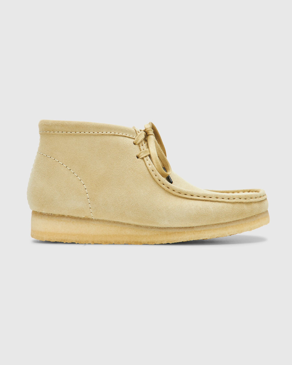 Wallabee Boot in Maple Suede