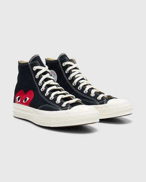 Red Heart Chuck Taylor All Star '70 High in Black