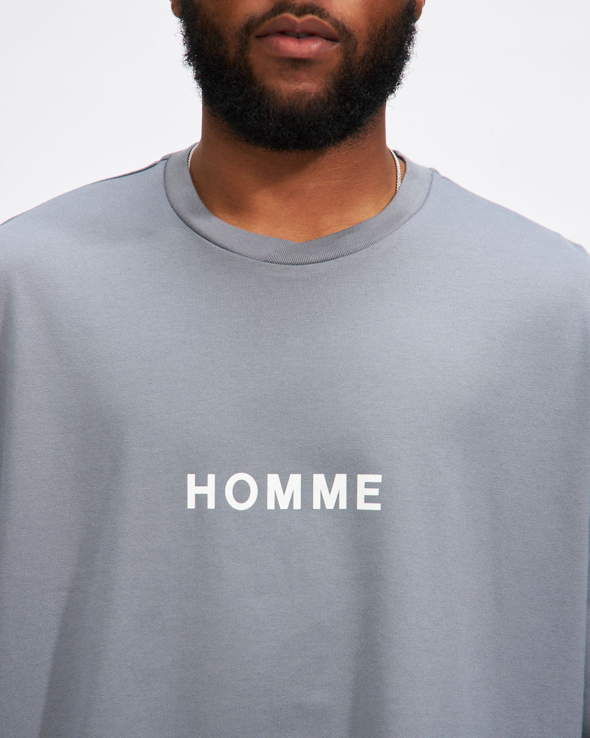 Homme T-Shirt in Grey