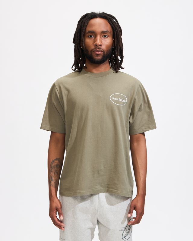 Museum Hours T-Shirt in Olive