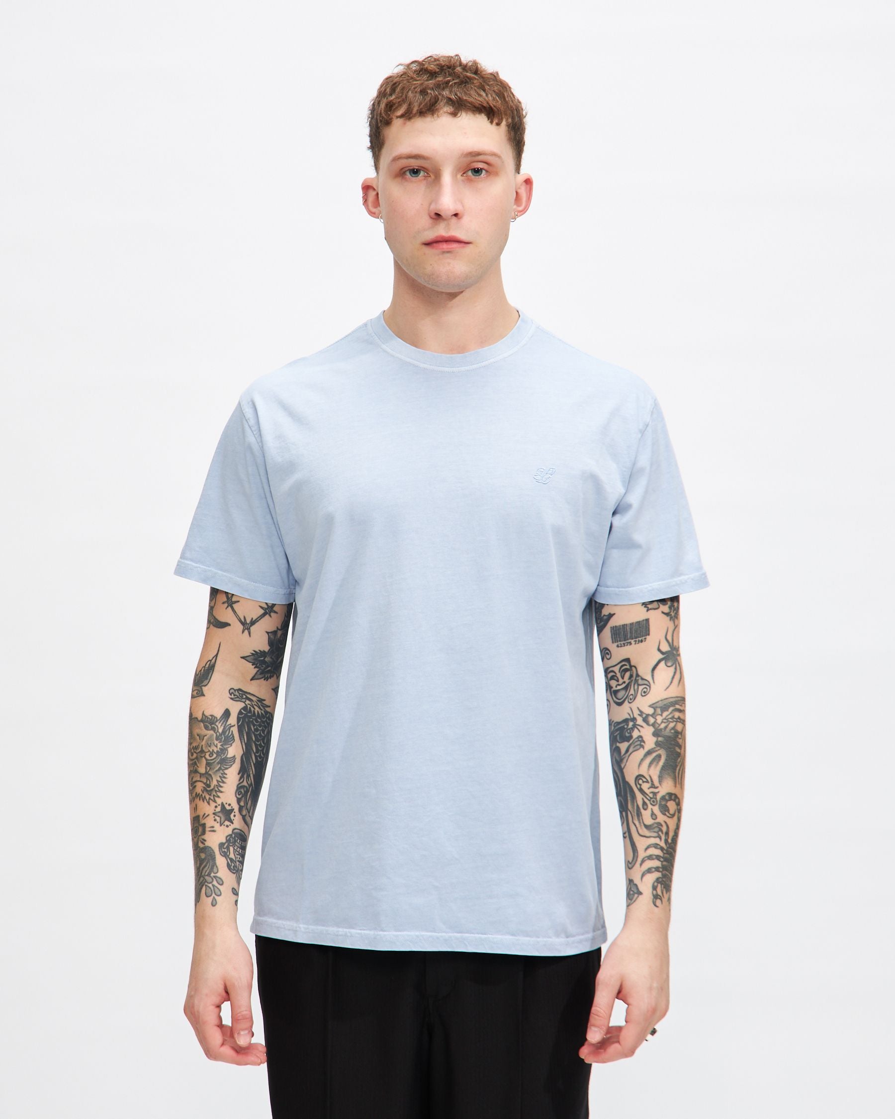 Pigment Dyed SNYC Standard SS Tee in Forever Blue