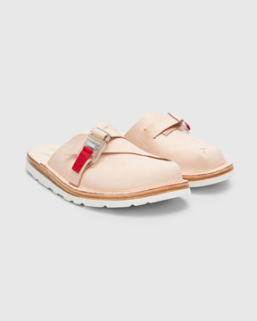 Handmade Vegetable Tanned Leather Mule