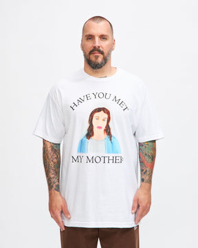 Mother T-Shirt in White