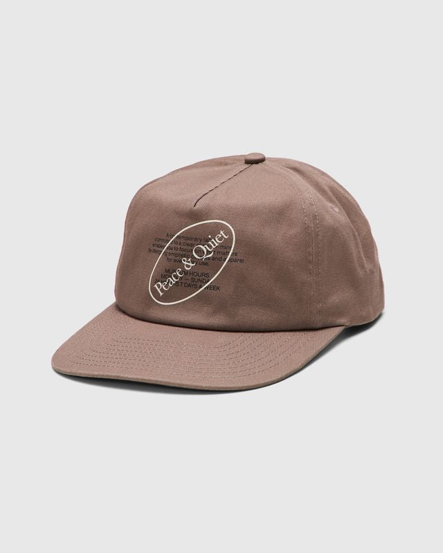 Museum Hours 5-Panel Hat in Clay