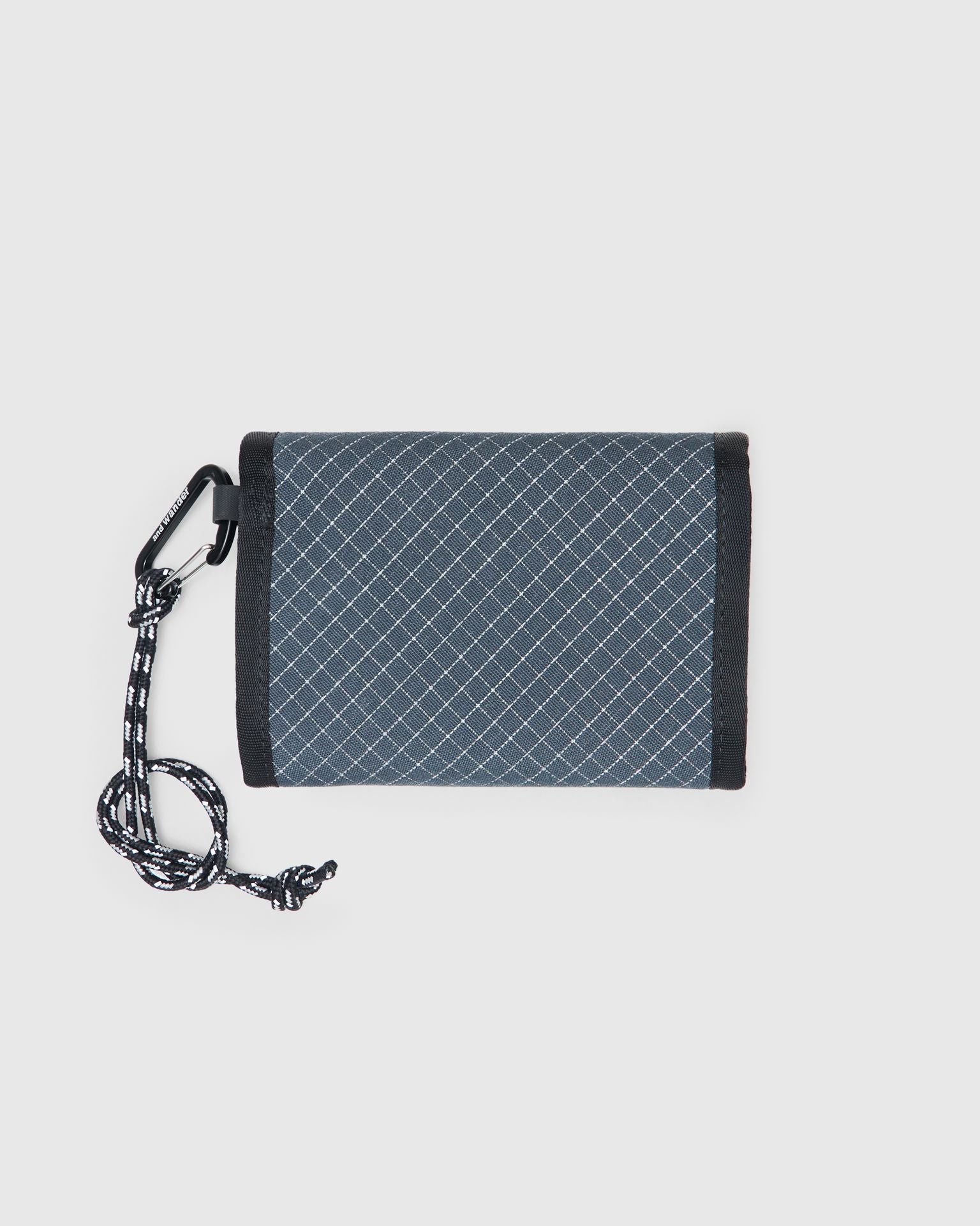 Reflective Rip Wallet in Charcoal