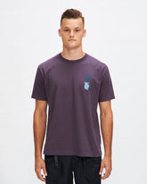 Kick The Vase T-Shirt in Aubergine