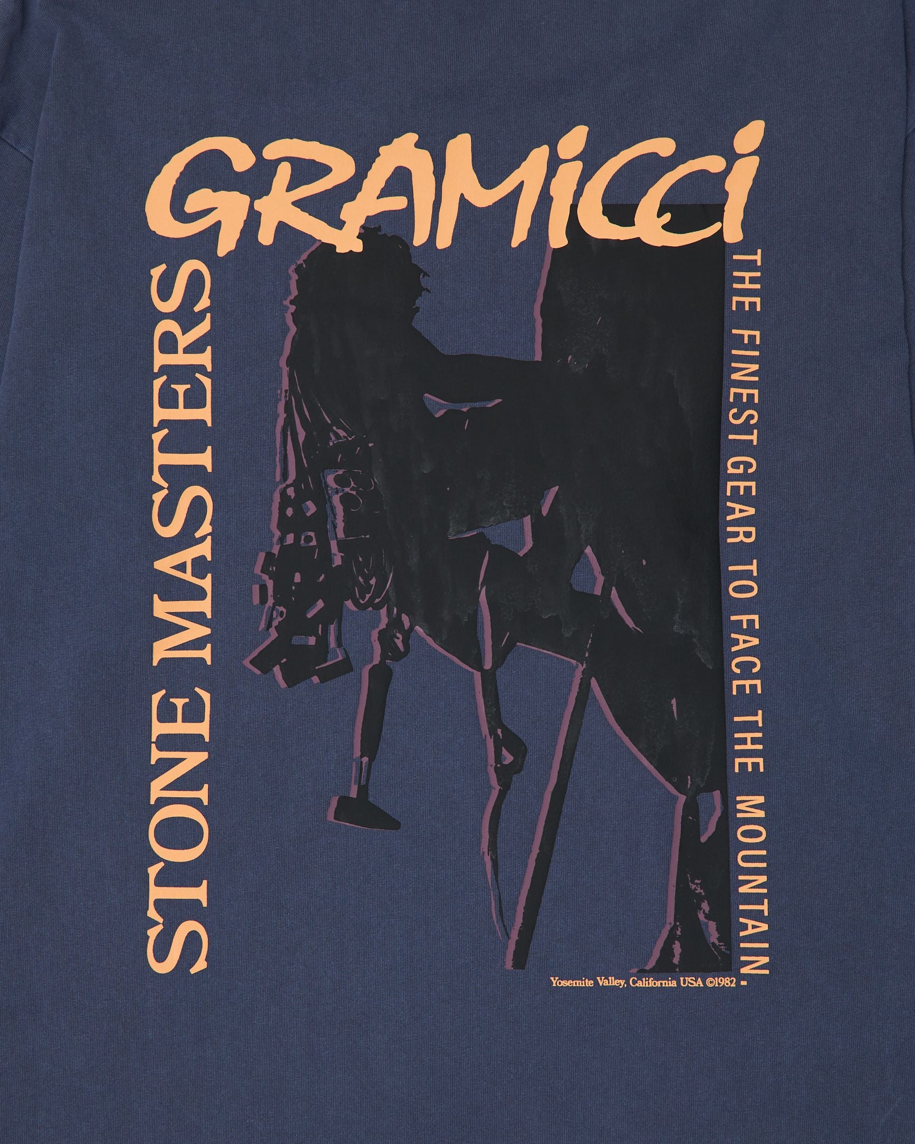 Stone Masters L/S Tee in Navy