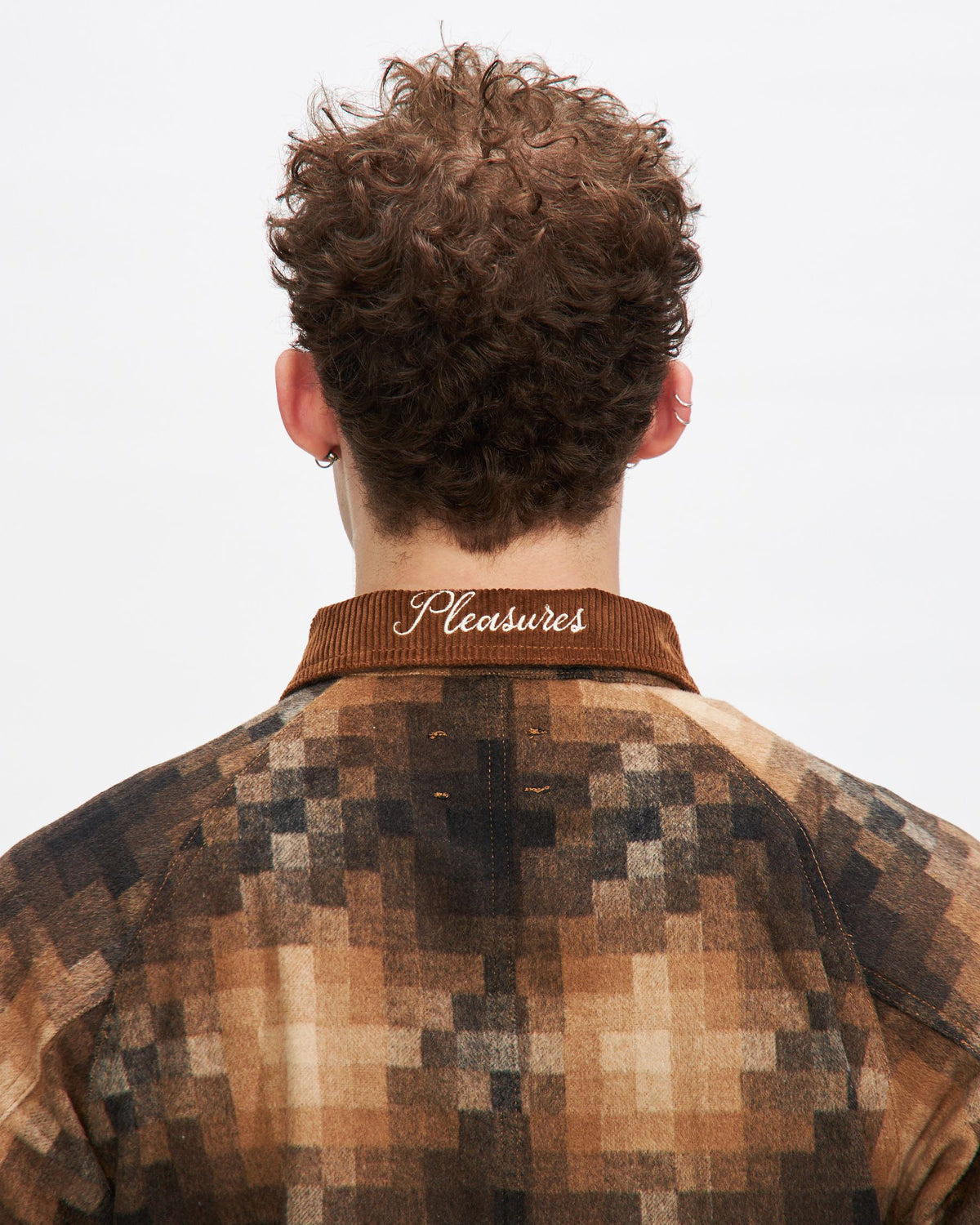 Marlin Checker Work Jacket in Brown