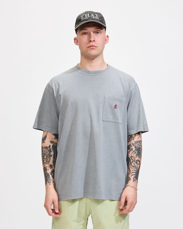 One Point Tee in Slate Pigment