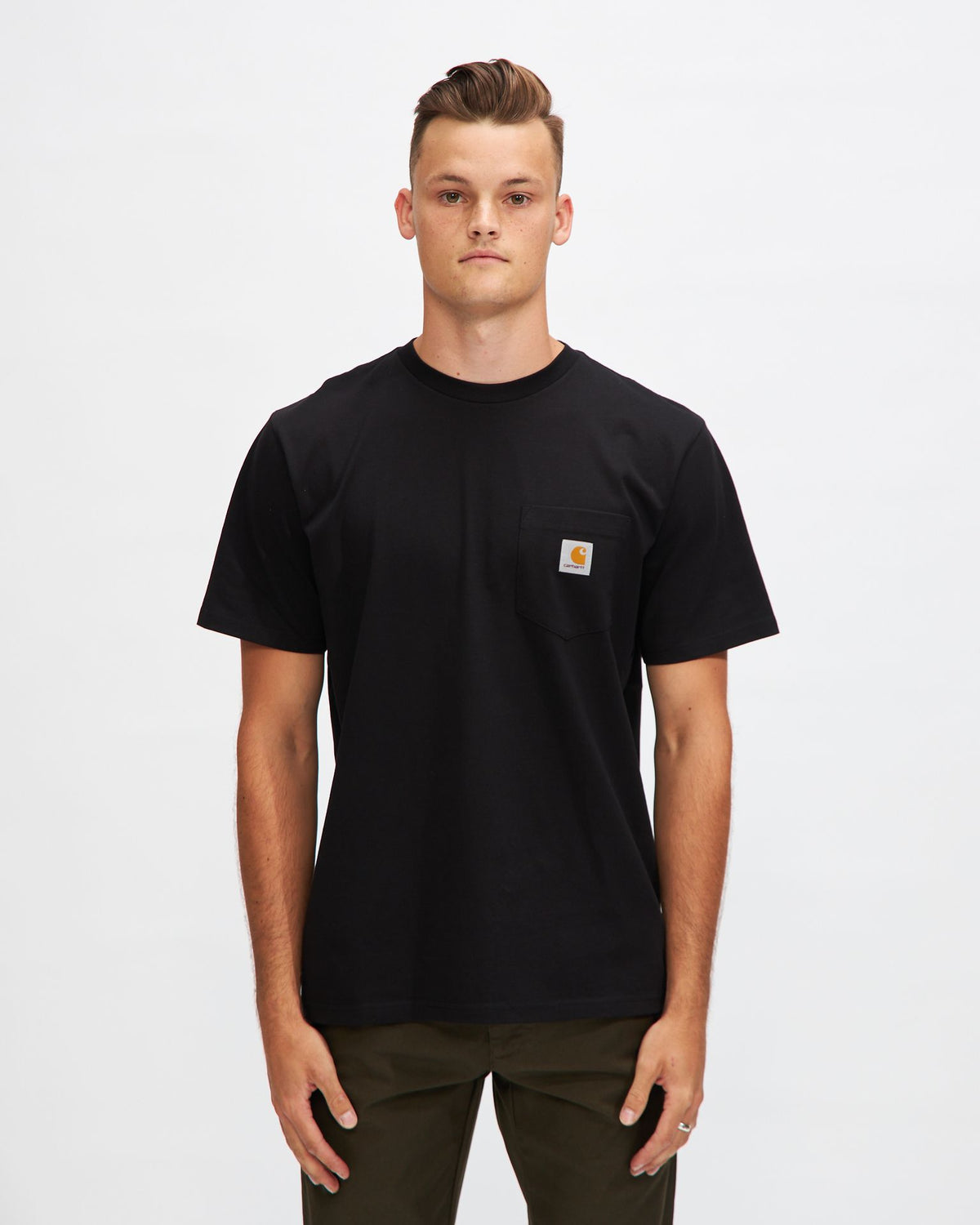 Pocket T-Shirt in Black