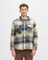 Ombre Plaid Kingston Jacket in Brown