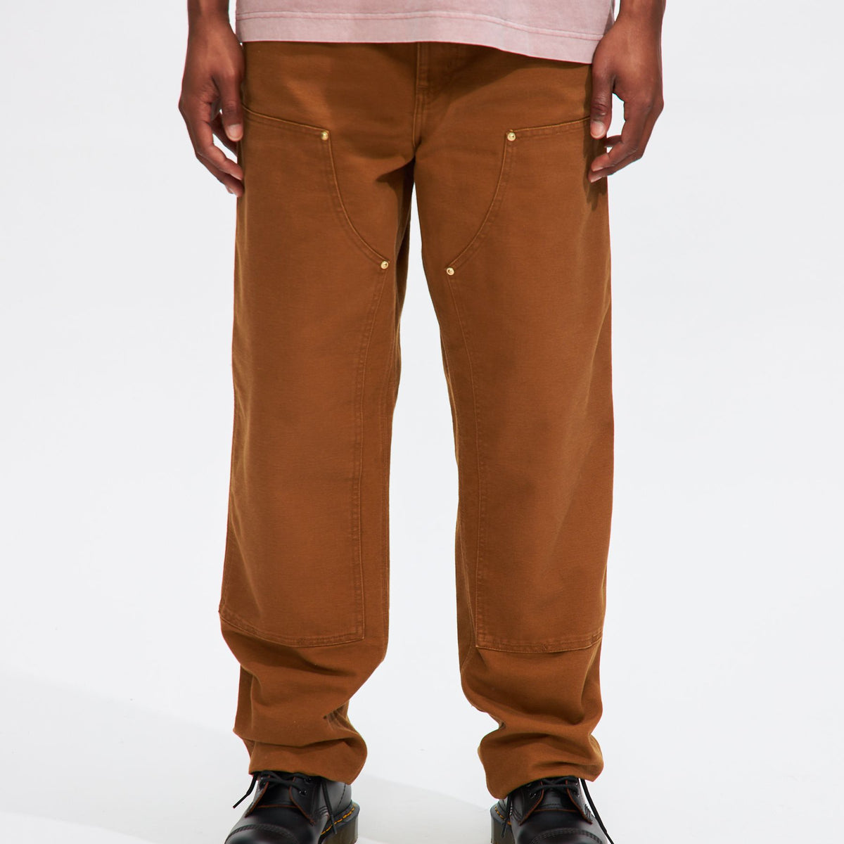 Double Knee Pant in Deep Hamilton Brown