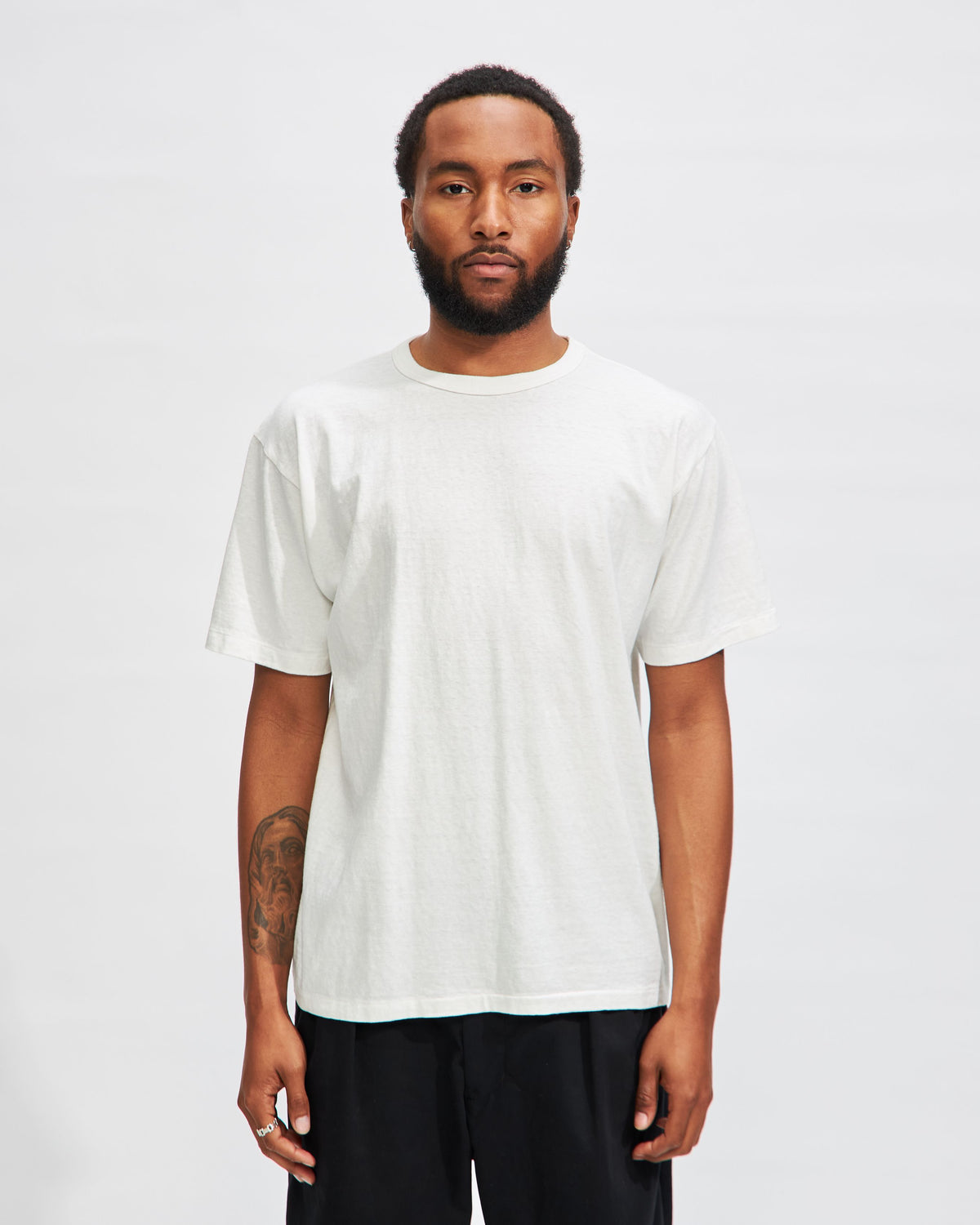 Makaha SS T-Shirt in Off White
