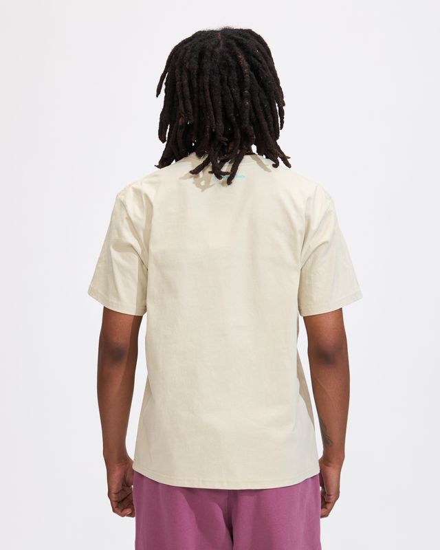 T-Logo Tee in Pale Lime