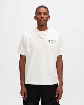 Slow Living T-Shirt in White