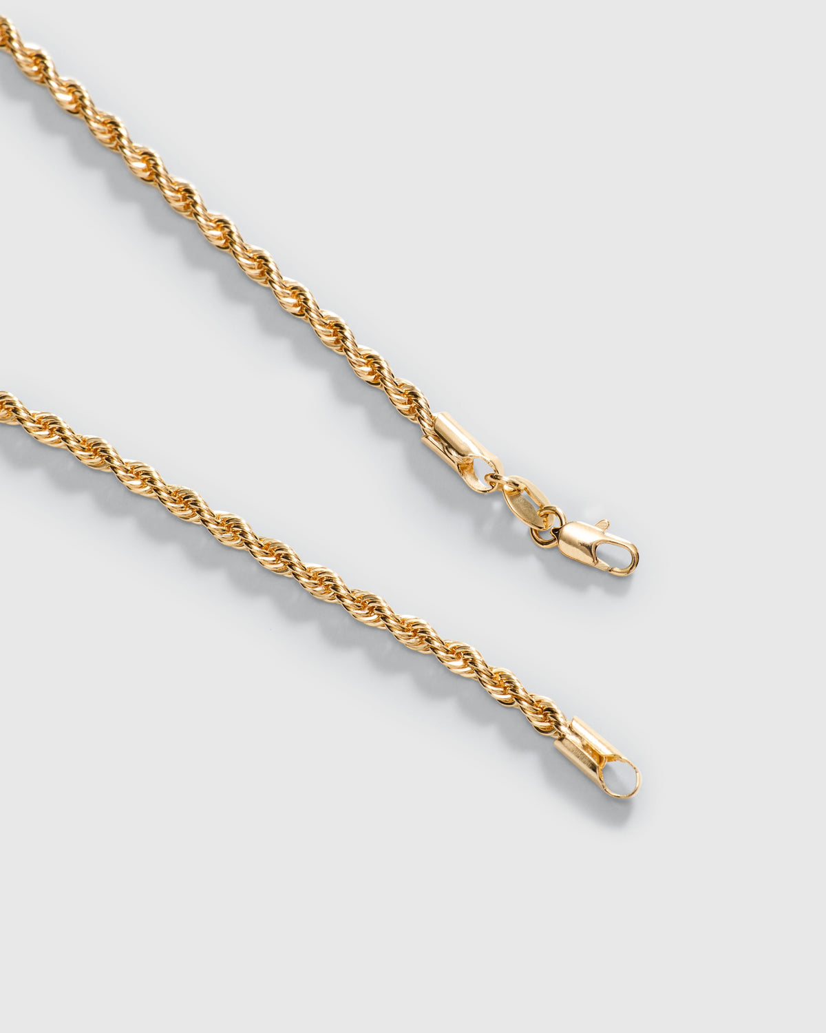 3mm Rope Chain in 18k Gold Fill