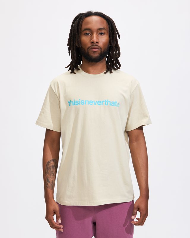 T-Logo Tee in Pale Lime