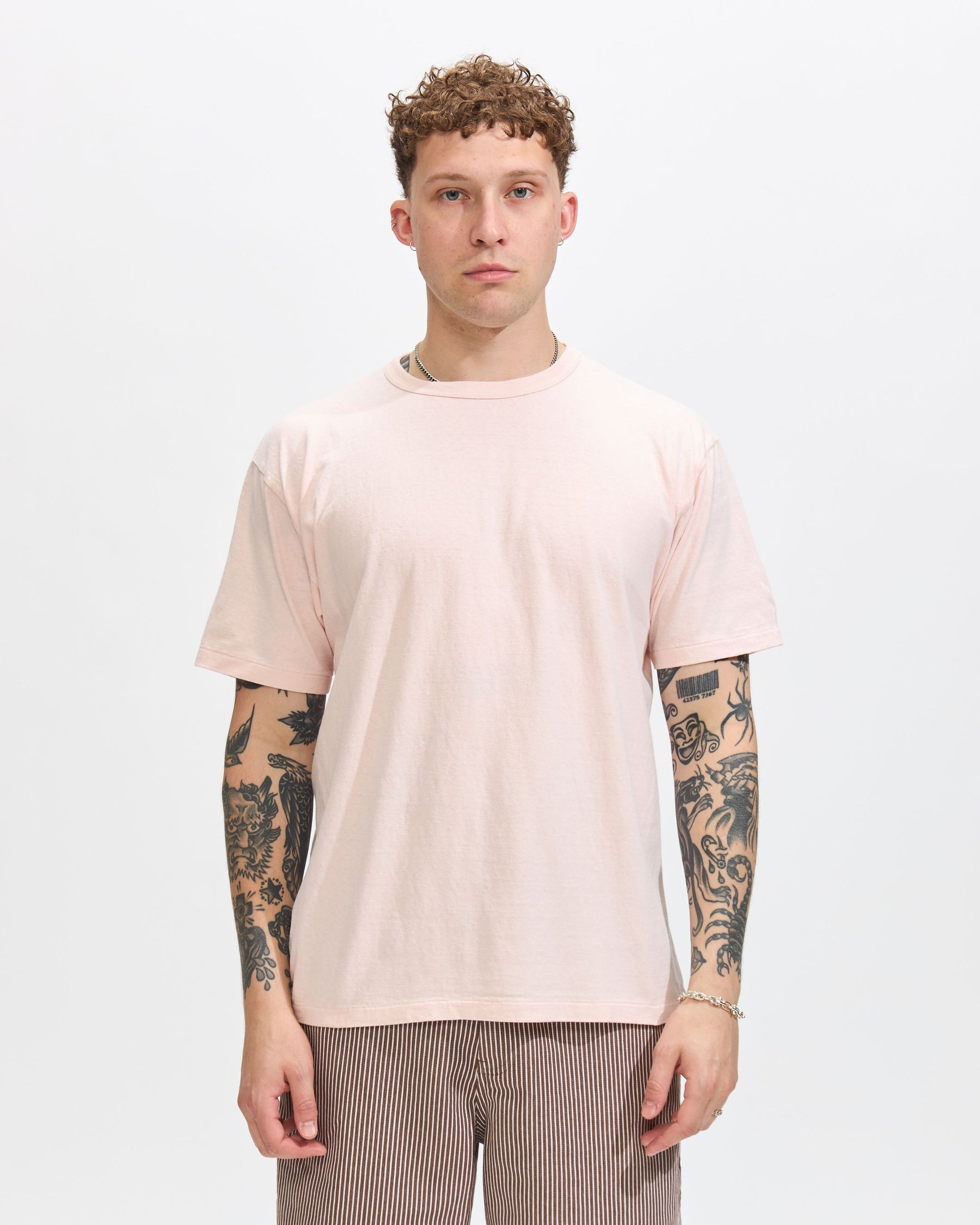 Haleiwa SS Tee in Mauve Chalk