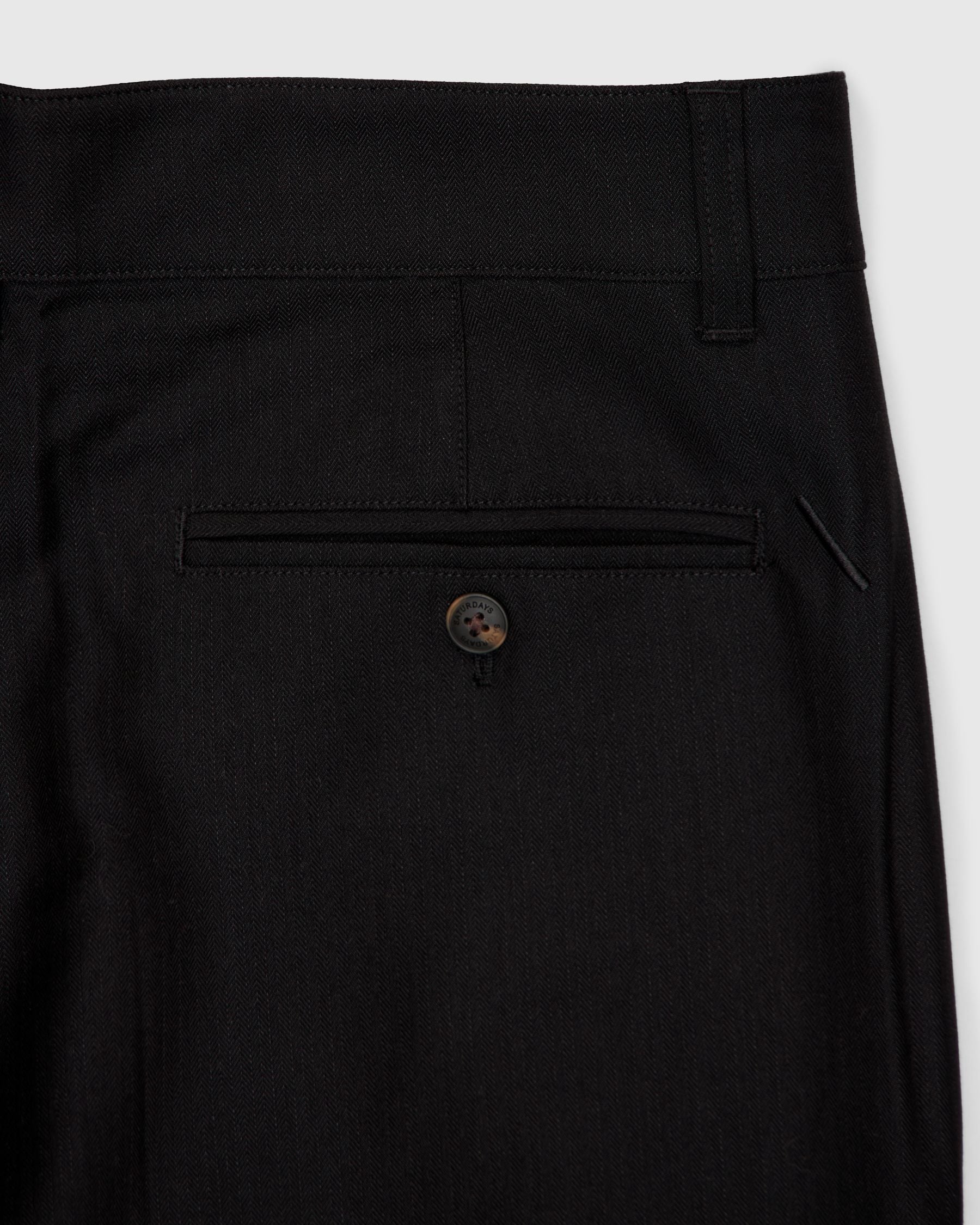 George Suit Trouser in Black