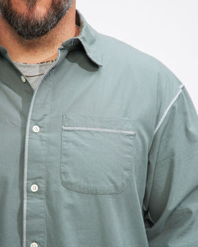 Seam Shirt in Gazer Slate