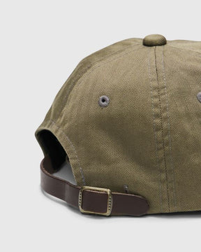 6 Panel Herringbone in Olive