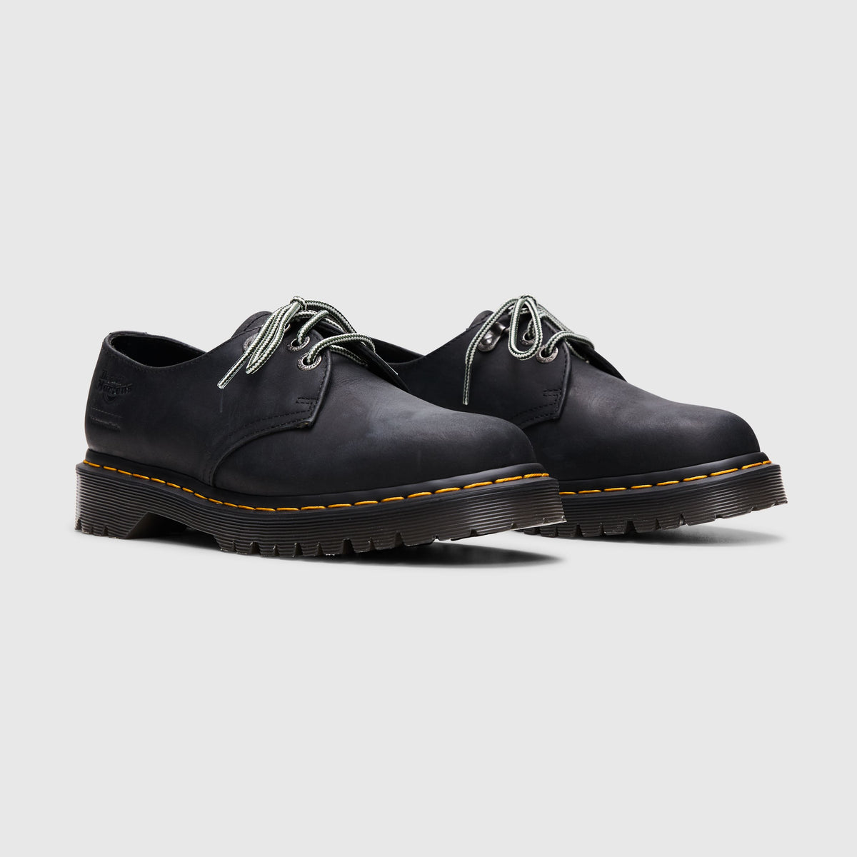 Dr. Martens x Thisisneverthat 1461 Shoe in Black Wyoming| Homme