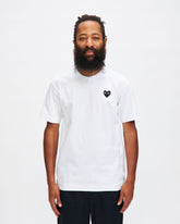 Black Heart T-Shirt in White