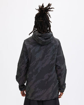 5035 Reflective Camo Asym Parka in Subdued Night