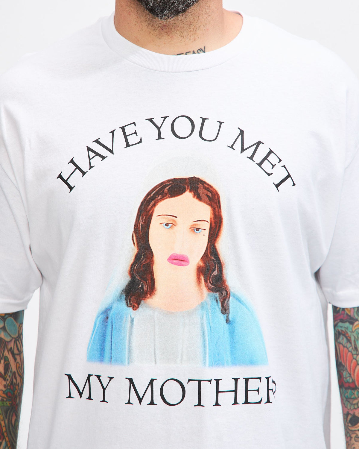 Mother T-Shirt in White