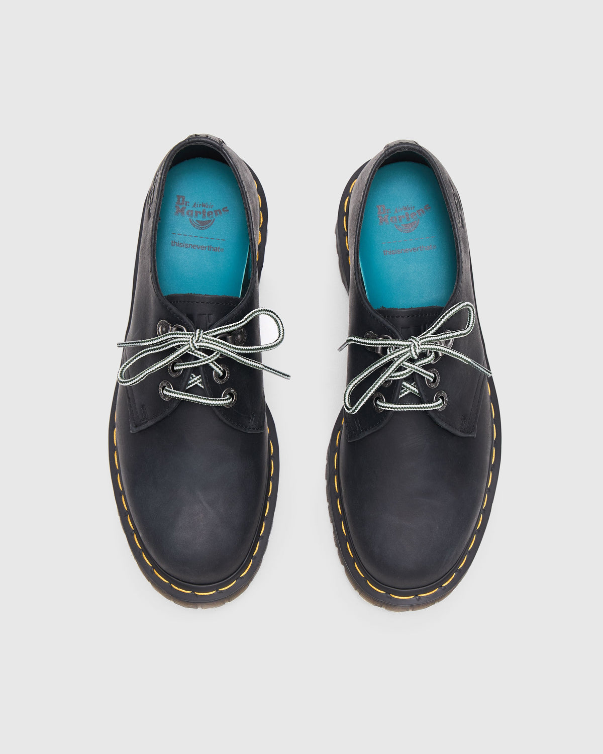 Thisisneverthat 1461 Shoe in Black Wyoming