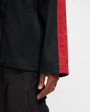 Hikeshi Embroidered Kimono in Black