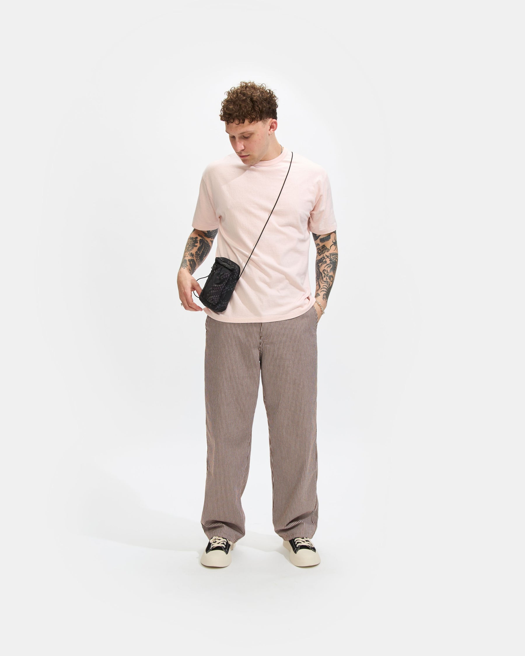 Haleiwa SS Tee in Mauve Chalk