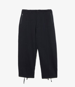Knit Leisure Pant in Black 12oz Cotton Fleece