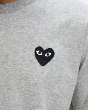 Black Heart T-Shirt in Grey