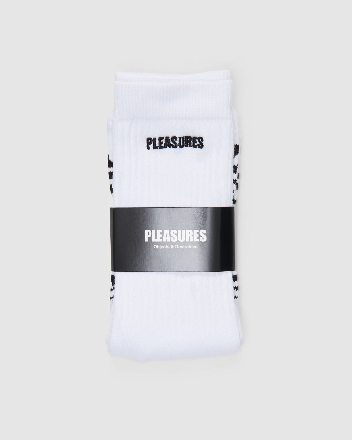 Knock Out Socks in White