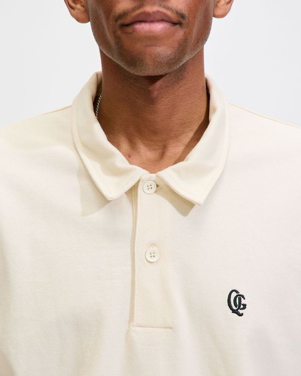 Monogram Polo in White