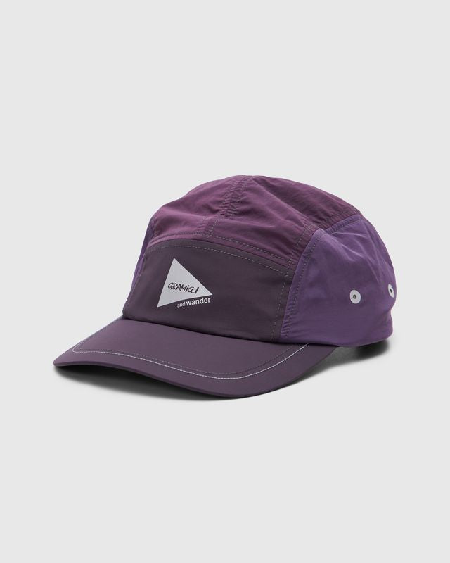 Gramicci andWander Patchwork Wind Cap in Purple